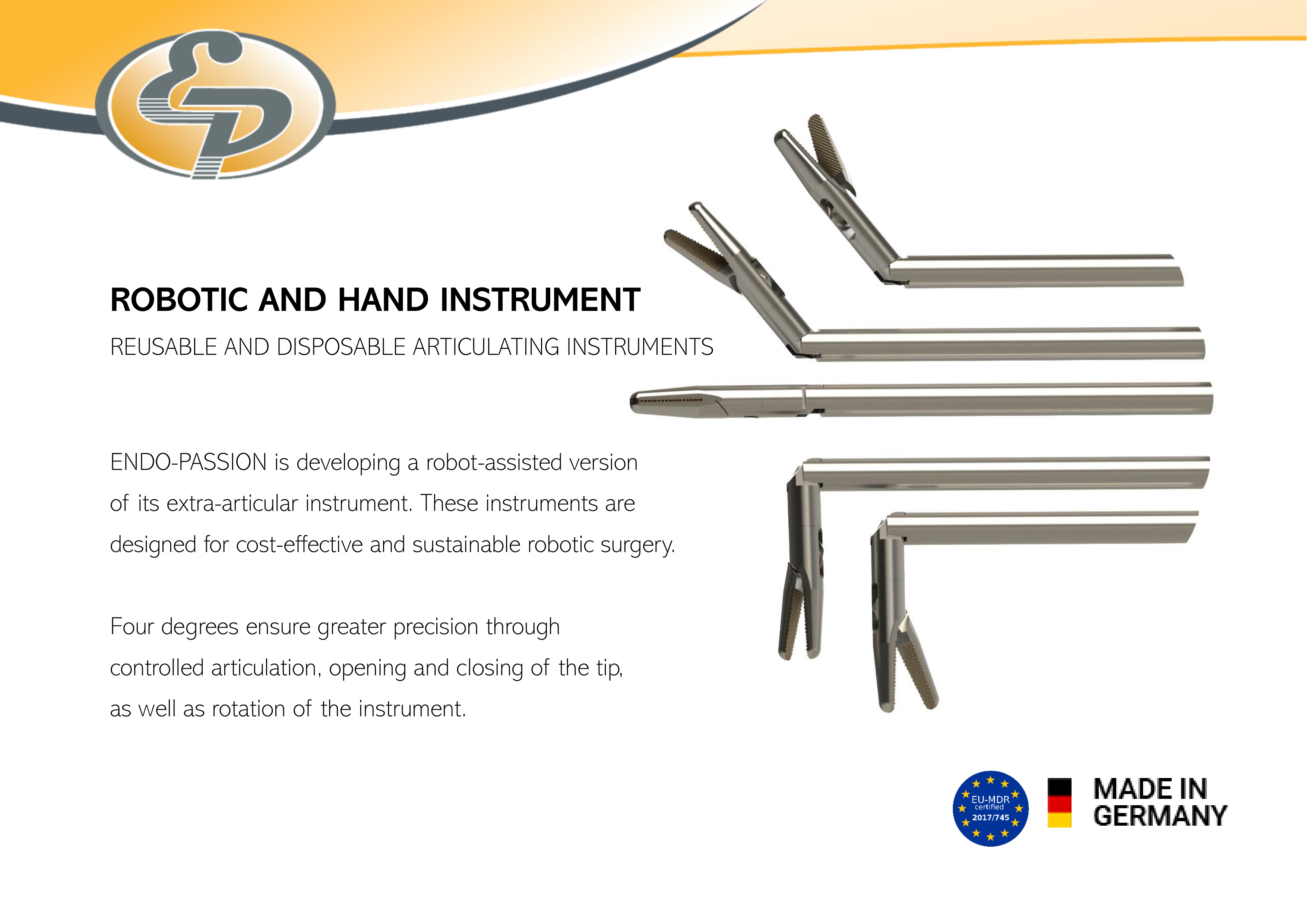 Robotic and Hand Instrument