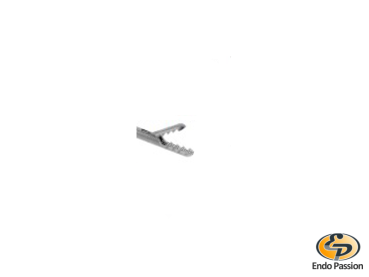 Shark teeth forceps, single action