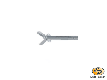 Einweg Biopsiezange, oval, Spirale beschichtet, mit Handgriff