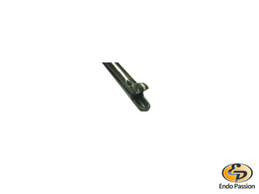 Suction Punch spoon with integrated suction channel, single action