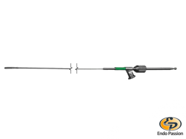 Tenaculum Fasszange, mit Dorne, 1x1 Zahn, doppelbeweglich, Aufsatz