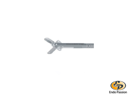 Einweg Biopsiezange, oval, Spirale beschichtet, mit Handgriff