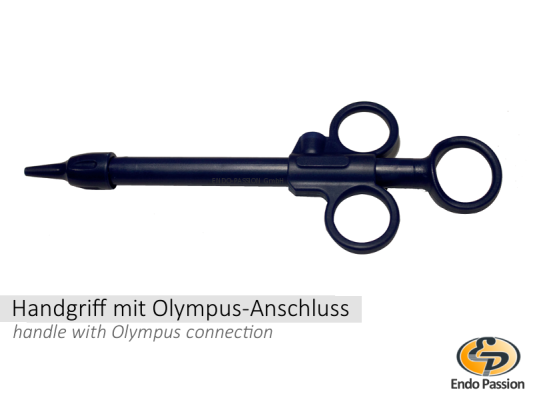 Einweg Polypektomieschlinge oval, multifil, mit Handgriff