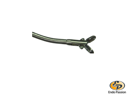 Löffel, distale flexible Spirale, horizontal öffnend, doppelbeweglich